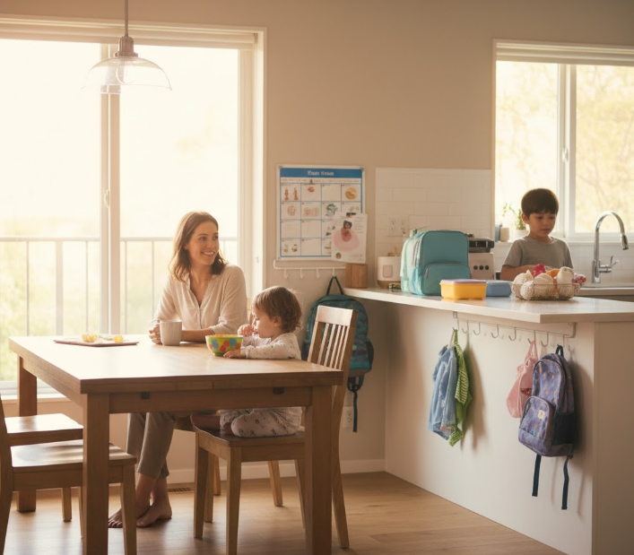 als Familie ruhig und entspannt in den Tag starten