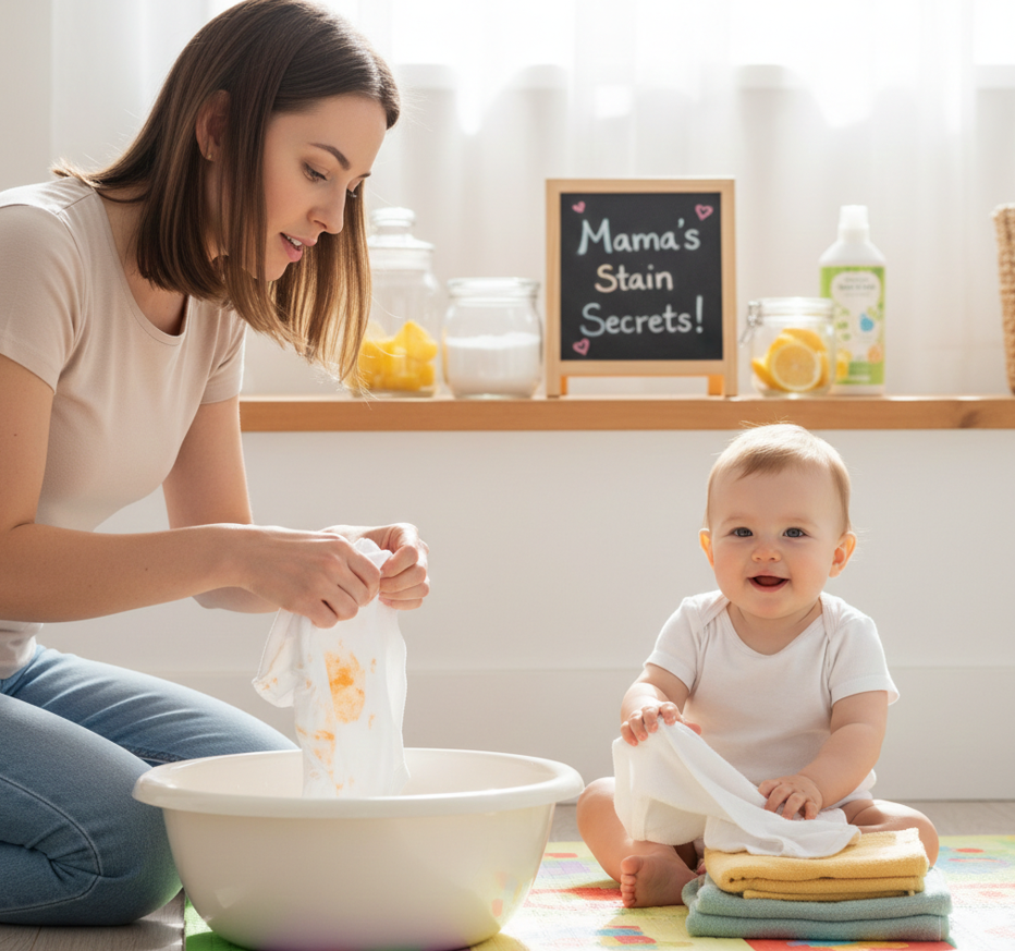 Das Temperament eines Kindes Kleidung reinigen Baby
