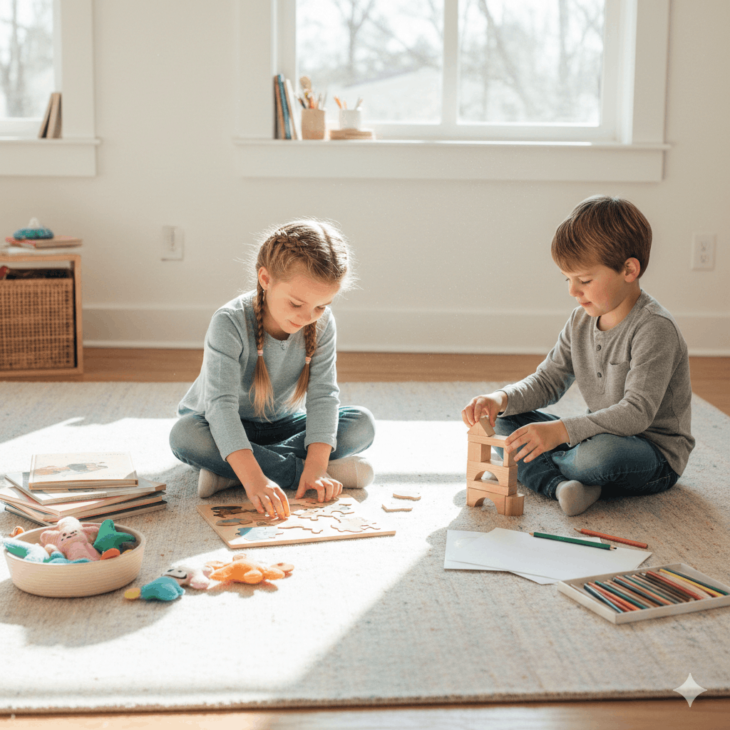 Ruhige Spiele für Kinder – Der komplette Überblick