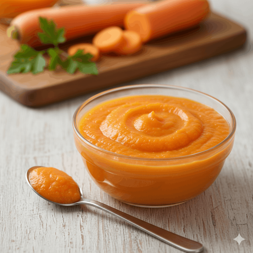 Karottenbrei Baby Rezept (ab 4 Monate) – Einfache Anleitung 2026