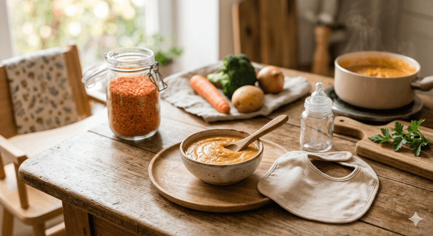 Baby Rezept mit roten Linsen (2026)
