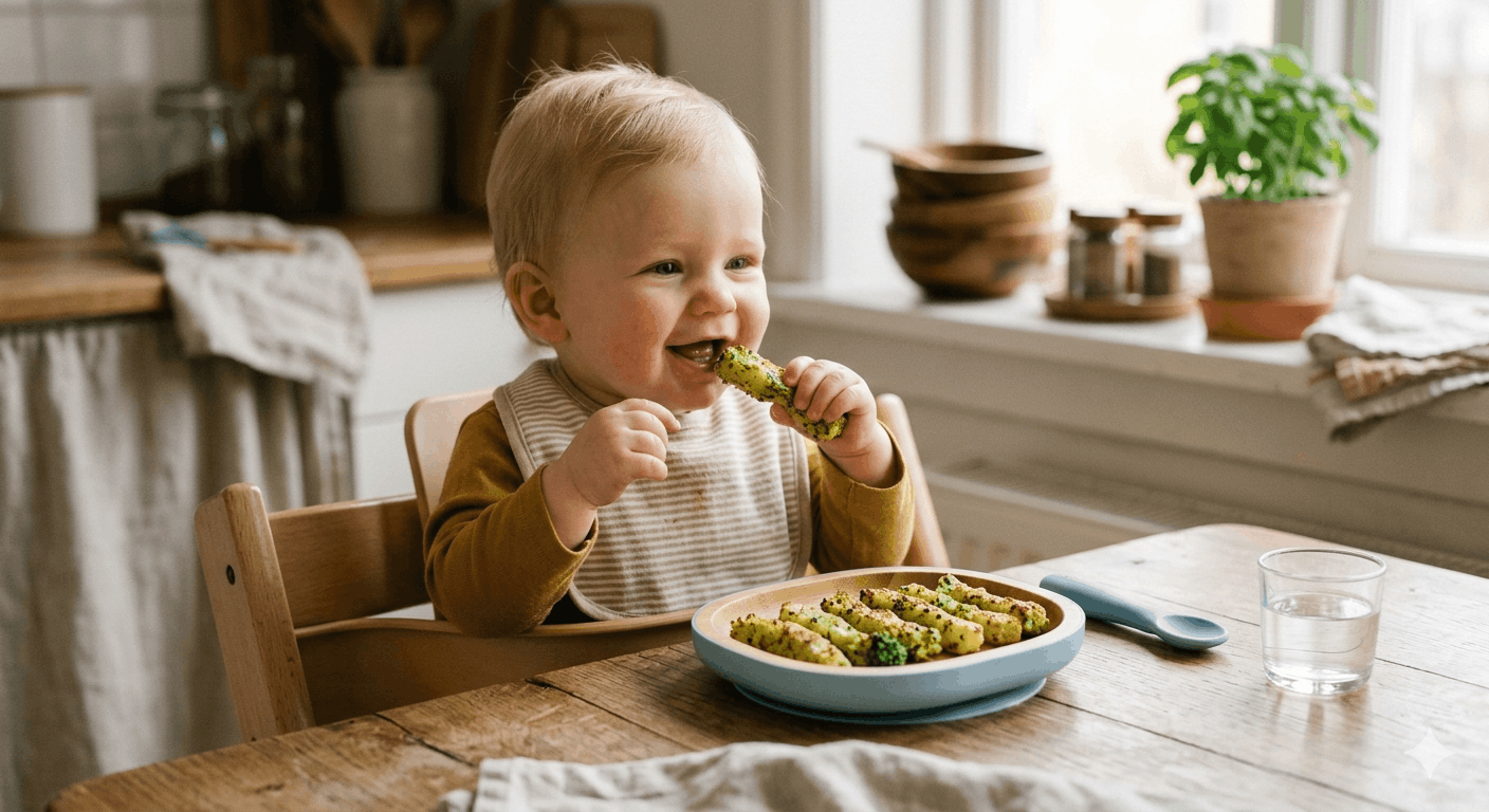 Brokkoli-Kartoffel-Sticks für Babys (Rezept 2026)