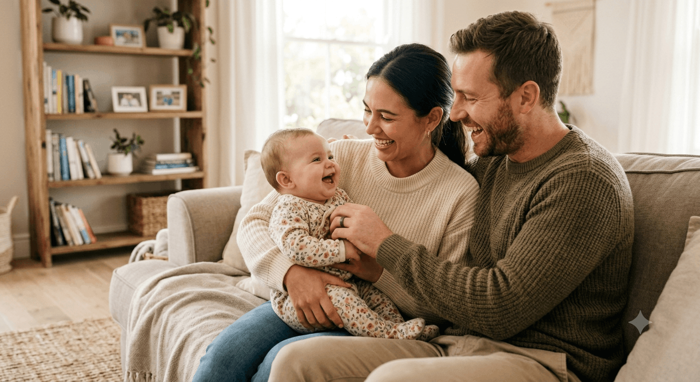 Glückliche Eltern, glückliches Baby Warum deine Selfcare kein Egoismus ist (2026)